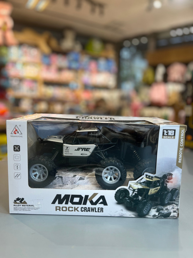 ماشین کنترلی موکا راک کرالر مقیاس ۱:۱۸ – بدنه فلزی (Moka Rock Crawler)
